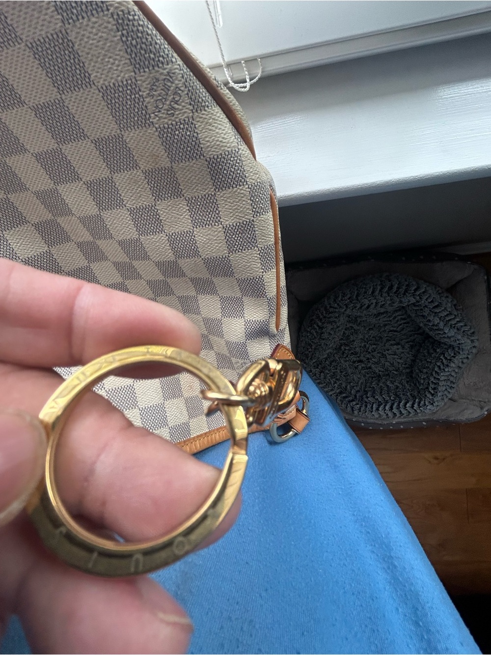 Louis Vuitton Damier Purse Single Strap with Coa - Picture 14 of 16